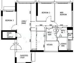 Blk 415A Waterfront I @ Northshore (Punggol), HDB 5 Rooms #580077291